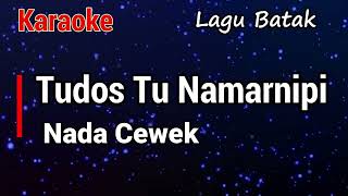 Karaoke  Tudos Tu Namarnipi Nada Cewek [upl. by Zalea]