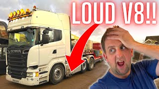 I STRAIGHT PIPED My SCANIA V8  Amazing Results  truckertim [upl. by Lorola631]