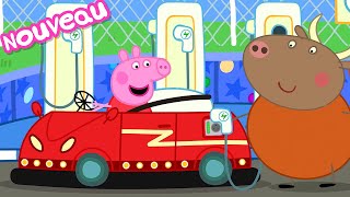 Les histoires de Peppa Pig  La voiture électrique  Épisodes de Peppa Pig [upl. by Bick]