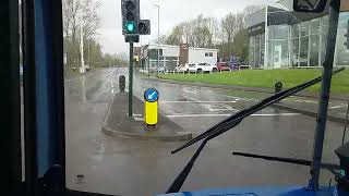 Route 183 Oldham Hospital  Limeside Circular part 3 [upl. by Lemor448]