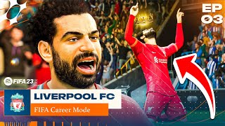 FIFA 23 LIVERPOOL CAREER MODE EP3  New TRANSFER amp SALAH Turns UP 👑 [upl. by Pratt]