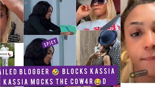 LIE ICON FINALLY 🤣 BL0CK KASSIA ON IG Edited and Reuploaded bbnaijaseason9 bigbrothernaija [upl. by Joh]