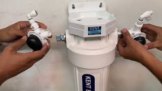 How to Install a Kent Bathroom Softener  Only for Philippines [upl. by Aiuqal]