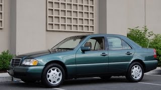 1995 Mercedes Benz C220 Sedan WalkAround at Louis Frank Motorcars LLC in HD [upl. by Nodal]