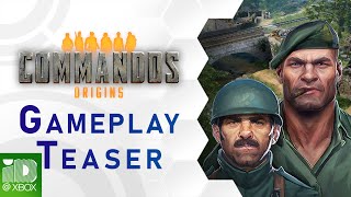 Commandos Origins  Gameplay Teaser [upl. by Nodroj761]