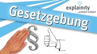 Gesetzgebung einfach erklärt explainity® Erklärvideo [upl. by Schnapp502]