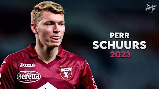 Perr Schuurs 202223 ► Defensive Skills amp Tackles  Torino  HD [upl. by Aicaca617]