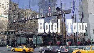 Hotel Tour The Millenium Hilton New York City NY [upl. by Viking]