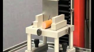 Texture analysis with Zwick materials testing machine [upl. by Hardigg]