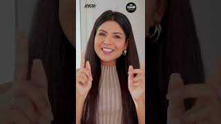 The Ultimate Hair Serum Showdown Ft niharikajain  SalonStyle Hair with 4 Serums  Nykaa Shorts [upl. by Aiset]