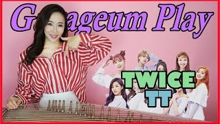 KCover Twice  TT Gayageum ver by Queen TVs Areum [upl. by Aerdnaed]