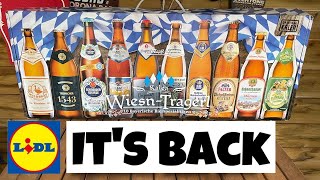 It’s Back  MEGA LIDL Oktoberfest Beer Box 2024 [upl. by Eniamrahs772]