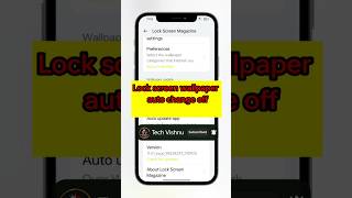 Lock Screen Wallpaper Auto Change off  How to Stop Automatic Wallpaper Change in oppo shorts [upl. by Akinahs]