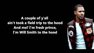 Who Dat  J Cole  Lyrics HD [upl. by Hinckley]