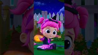 Jill the WITCH 🧙‍♀️ How to fly on the broom  🧹 halloween nurseryrhymes babysongs jill [upl. by Paynter]