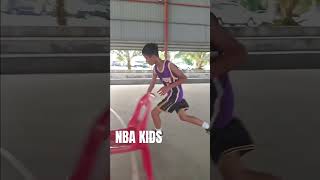 James NBA kids Basketball nbahighlights [upl. by Birdella]