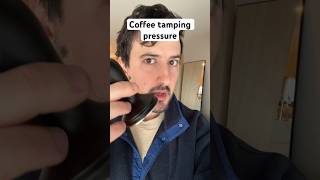 Coffee tamping pressure for espresso How hard to tamp [upl. by Emie108]