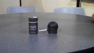 Toppik Spray Applicator HowTo [upl. by Ynnol]