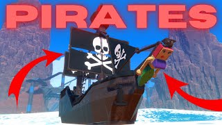 I made a Pirate Ship in Trailmakers [upl. by Samale]