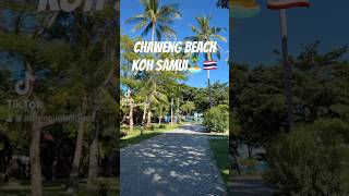 Chaweng Beach Koh Samui chawengbeach kohsamui thailand samui fyp [upl. by Atilemrac]