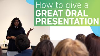 How to give a great oral presentation [upl. by Solakcin853]