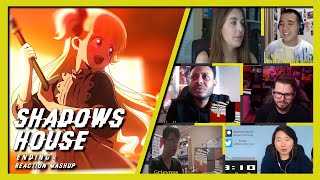 SHADOWS HOUSE ENDING 1  REACTION MASHUP😱 [upl. by Hammel]