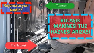 Reçine Rejenerasyonu Nasıl Olur Bulaşık Makinesi Tuz Haznesi Arızası [upl. by Cirdes551]