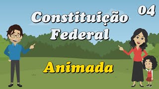 Constituição Federal Animada Art 5º  Parte 3 Concurso [upl. by Feirahs]