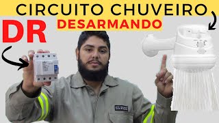 CIRCUITO do CHUVEIRO DESARMANDO DR aprenda [upl. by Crista]