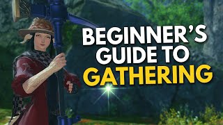 Beginners Guide to Gathering BotanistMiner in FFXIV [upl. by Robbyn896]