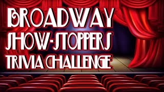 Broadway Shows Trivia l 30 Questions l Broadway Musicals Quiz [upl. by Bamberger]