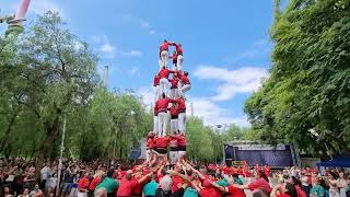 Castellers de Barcelona 4 de 8  Festa Major del Poblenou [upl. by Metzger169]