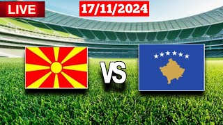 North Macedonia U21 Vs Kosovo U21  International friends  Live Match Score Today 🛑 [upl. by Haleak15]