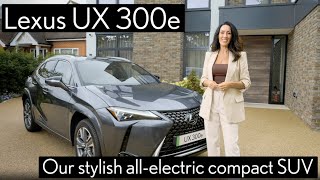 2023 Lexus UX 300e review our stylish allelectric compact SUV [upl. by Peti]