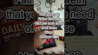 God Knows What You Need Matthew 632 [upl. by Cavuoto]