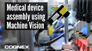 Machine Vision for medical device manufacturing  Pentagon Automation Assembly amp Cognex [upl. by Eruot429]