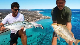 Fishing the Ningaloo reef with surface lures [upl. by Solegnave]