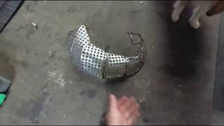 How to Make a enduro 2 Stroke PIPE Guard [upl. by Iramat129]