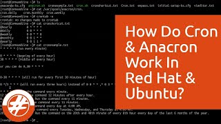 027  How To Schedule Jobs Using Cron amp Anacron In Ubuntu And Red Hat Linux [upl. by Assirrak838]