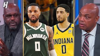 Inside the NBA reacts to Bucks vs Pacers Game 6 Highlights [upl. by Ymeraj]