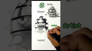 drawing How to Draw Pokémon Ferroseed in Different Levels sketch pokemon [upl. by Bellaude124]