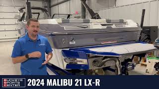 2024 Malibu 21 LX R Boat Walkthrough [upl. by Ayihsa]