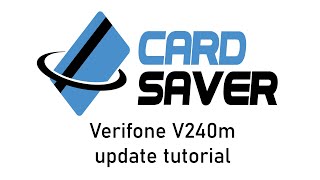 Verifone V240m Update Tutorial [upl. by Fang]