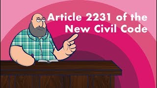 TORTS AND DAMAGES Article 2231 of the New Civil Code [upl. by Zinah]