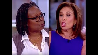 Whoopi Goldberg Gets Into a Screaming Match with Fox News Judge Jeanine Pirro on The View [upl. by Snowber]