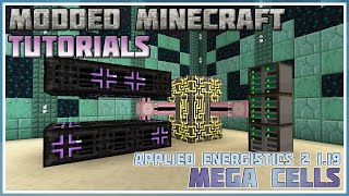 Applied Energistics 2 Mega Cells Minecraft 116  119  Modded Minecraft Tutorial [upl. by Einnahc795]