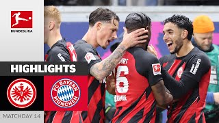 Historic Defeat For FC Bayern  Frankfurt  FC Bayern 51  Highlights  MD 14 – Bundesliga 2324 [upl. by Neomah]