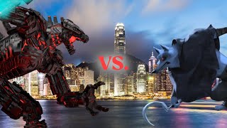 MechaGodzilla Vs Death Wolf [upl. by Elianora]