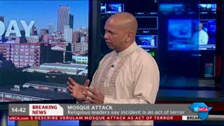 Professor Farid Esack on Durban MosqueAttack [upl. by Maggee820]