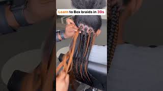 Learn To Box Braids  Beginners [upl. by Neelahtak]